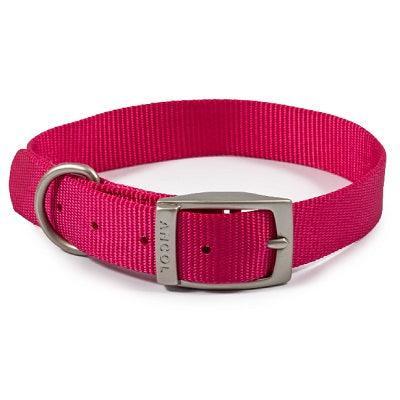 Ancol Viva Buckle Col Pink 35-43cm | Luxury Home Accessories | Heulog Glow