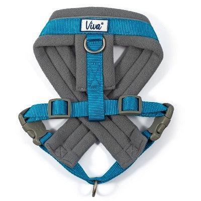 Ancol Viva Pad Harness Blue 32-42cm | Luxury Home Accessories | Heulog Glow