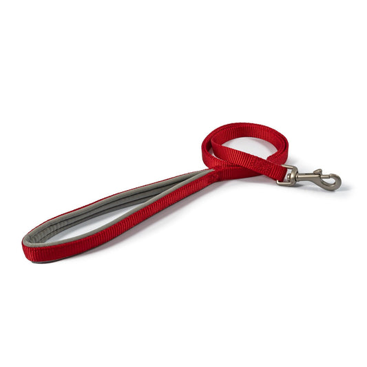 Ancol Viva Padded Snap Lead Red 12mm | Luxury Home Accessories | Heulog Glow