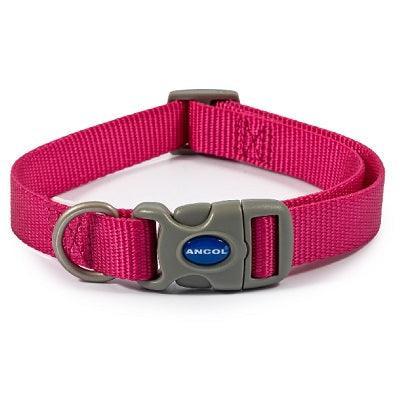 Ancol Viva Quick Fit Col Pink 30-50cm | Luxury Home Accessories | Heulog Glow