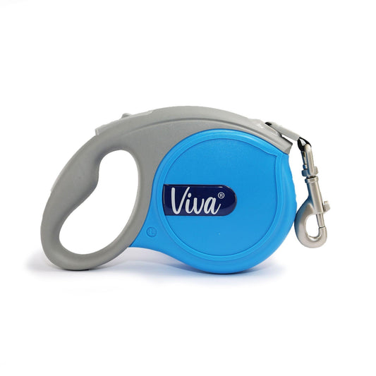 Ancol Viva Retractable Lead Lrg Blue | Luxury Home Accessories | Heulog Glow