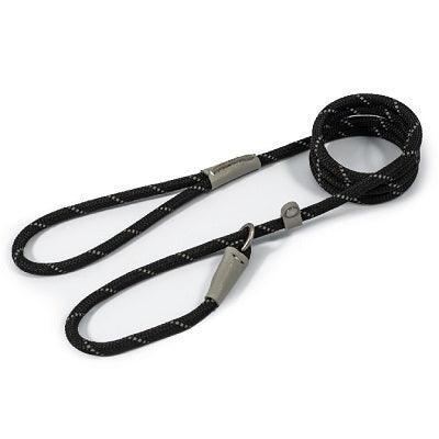 Ancol Viva Rope Refl Slp Lead Blk80mm | Luxury Home Accessories | Heulog Glow