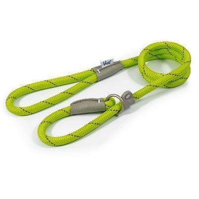 Ancol Viva Rope Reflective Slip Lead Lime 12mm x 1.2mm | Luxury Home Accessories | Heulog Glow