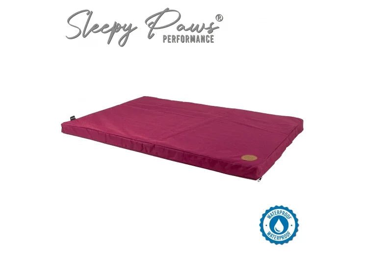 Ancol Waterproof Flat Pad Burgundy | Luxury Home Accessories | Heulog Glow