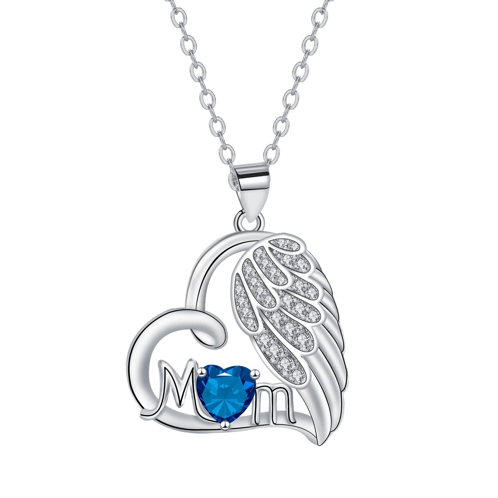 Angel Wings MOM Necklace Mother's Day Gift | Luxury Home Accessories | Heulog Glow