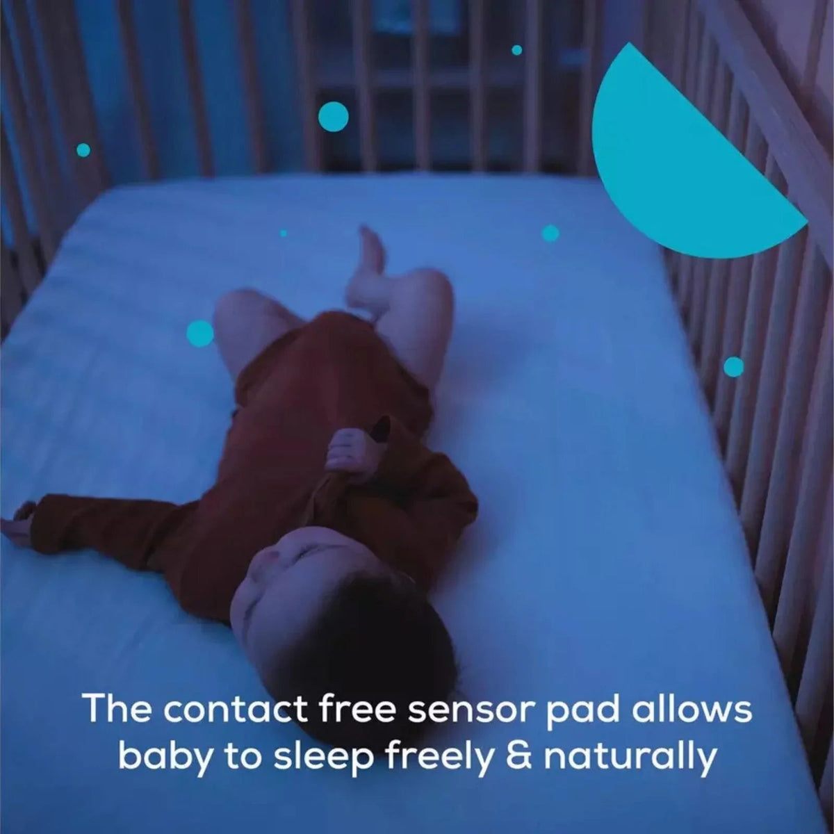 Angelcare AC25-1 Baby Movement Monitor Medically Certified | Luxury Home Accessories | Heulog Glow