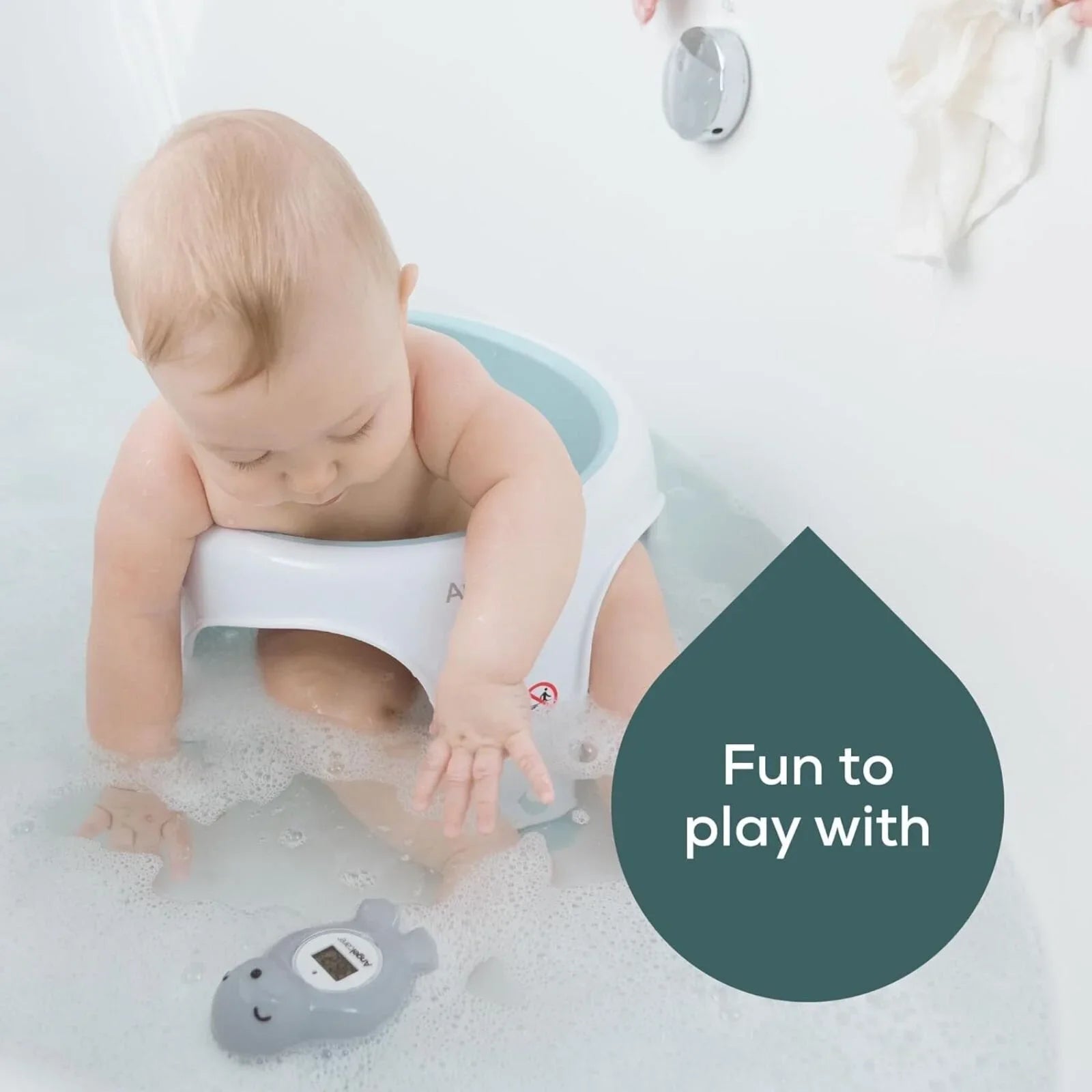 Angelcare Baby Bath & Room Thermometer | Luxury Home Accessories | Heulog Glow
