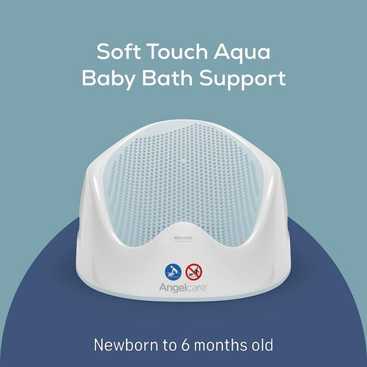 Angelcare Soft-Touch Bath Support Aqua | Luxury Home Accessories | Heulog Glow