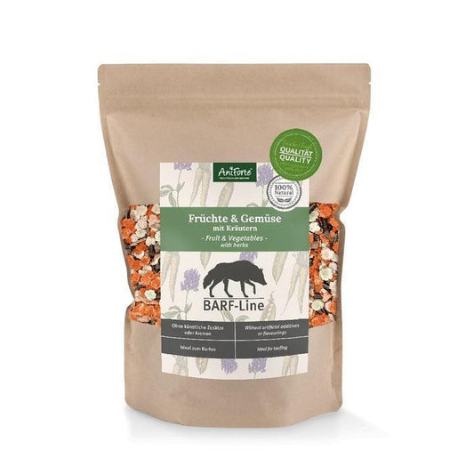 AniForte® Fruit & Vegetable Flakes with Herbs - 1kgs | Luxury Home Accessories | Heulog Glow