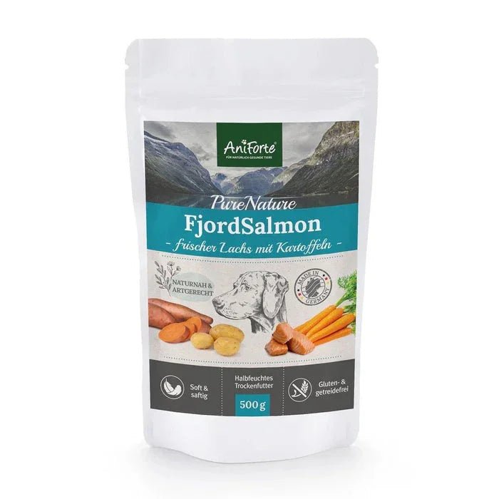 AniForte® Semi-Moist Cold-Pressed Dog Food Salmon 2kg | Luxury Home Accessories | Heulog Glow