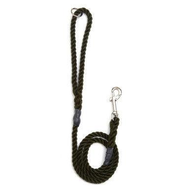 Animate Trigger Hook Rope Gun Dog Lead Olive 12mmx1.2m | Luxury Home Accessories | Heulog Glow