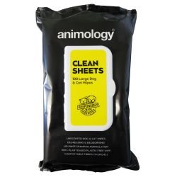 Animology Clean Sheets Dog & Cat Wipes, 100's | Luxury Home Accessories | Heulog Glow