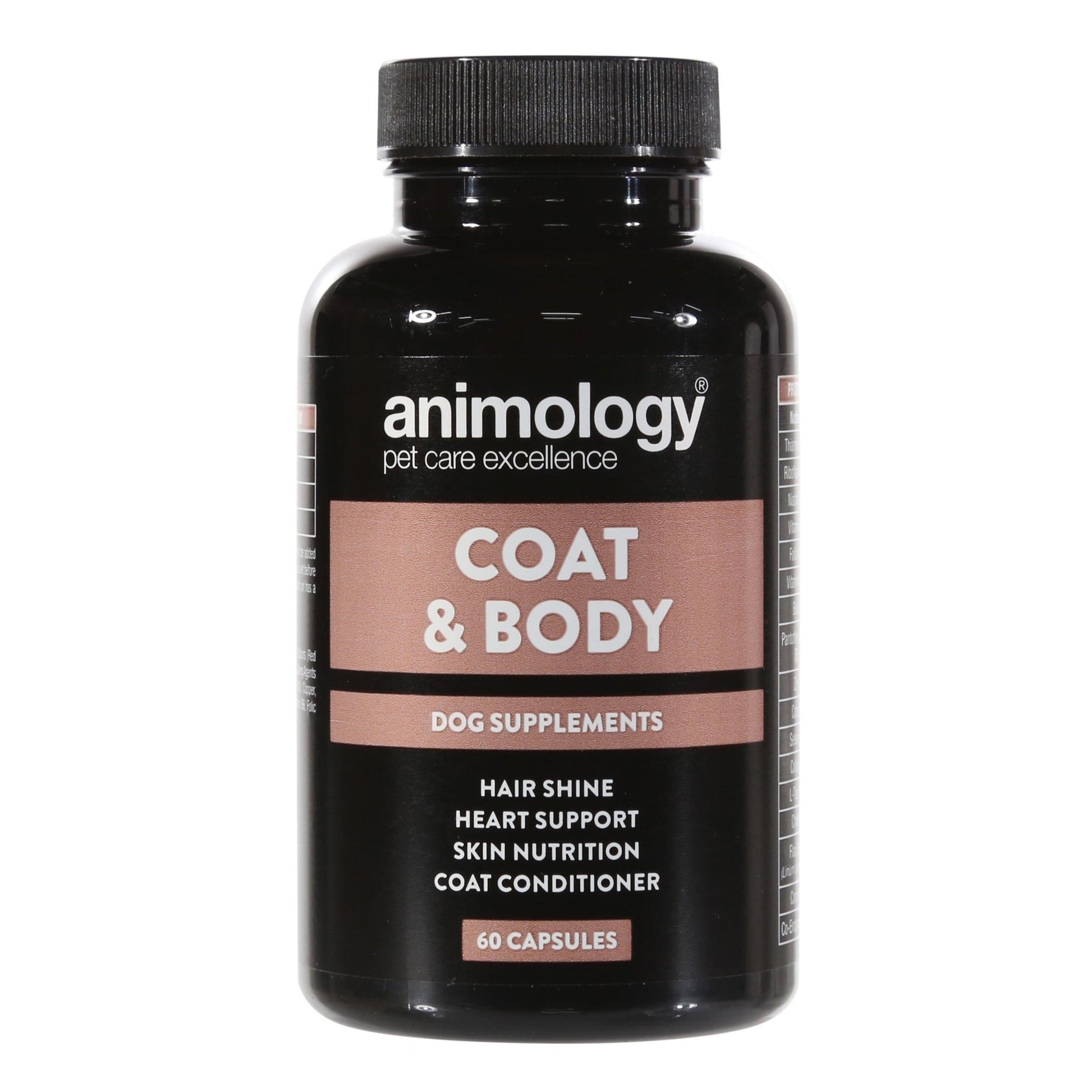 Animology Coat & Body x60 Caps x4 | Luxury Home Accessories | Heulog Glow