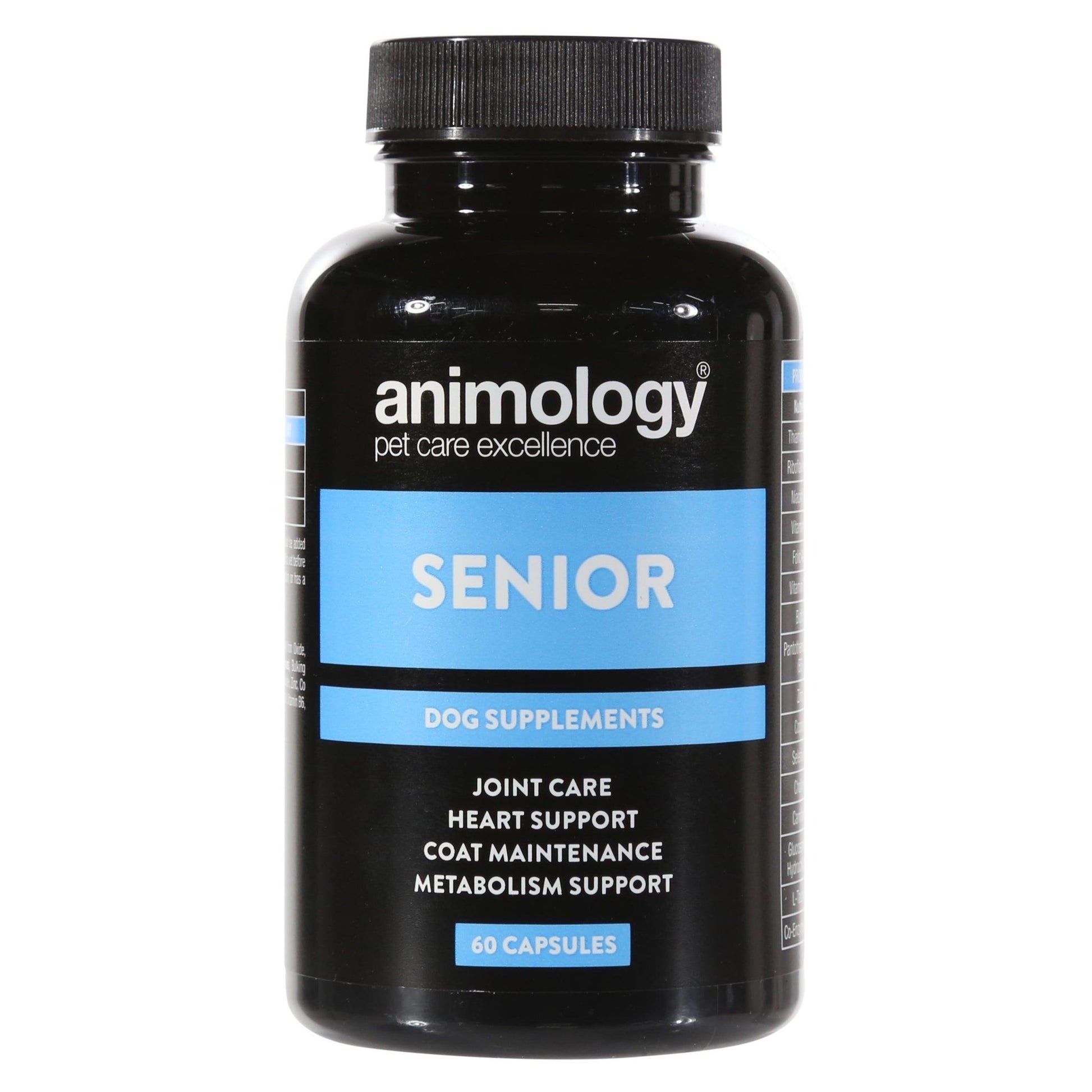 Animology Senior x60 Caps x 4 | Luxury Home Accessories | Heulog Glow
