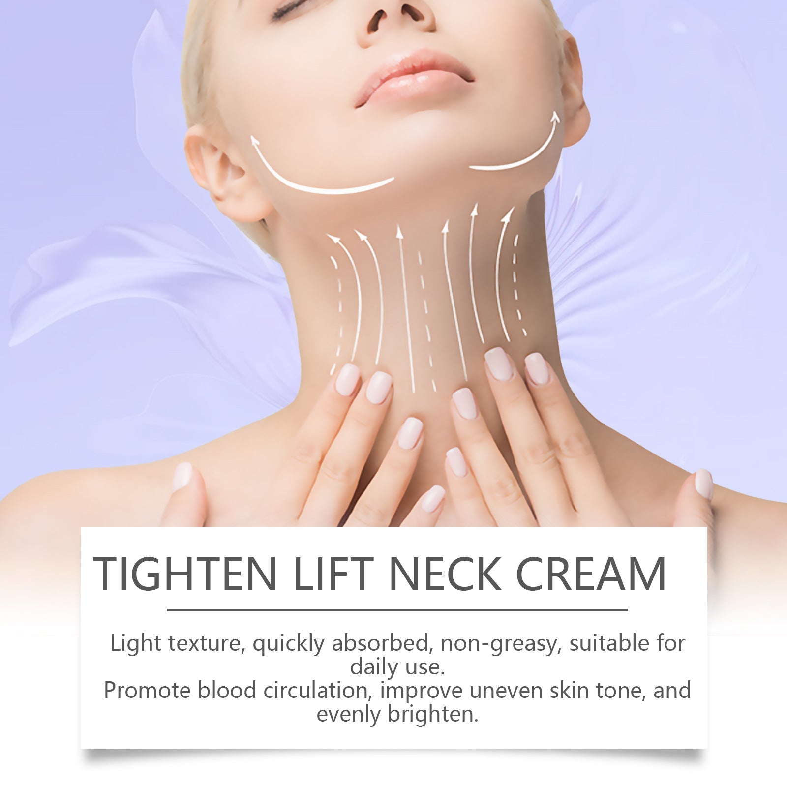 Anti-Aging Neck Cream Smoothing Fine Lines Moisturizing | Luxury Home Accessories | Heulog Glow