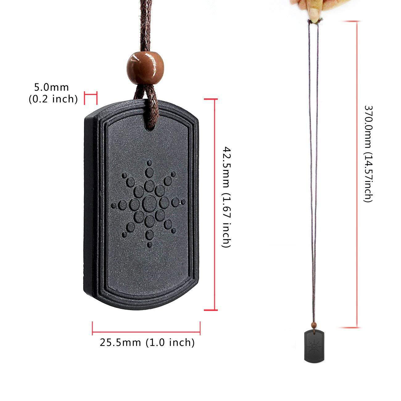 Anti EMF Radiation Protection Necklace | Luxury Home Accessories | Heulog Glow