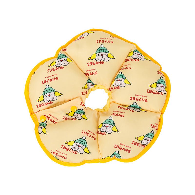 Anti-licking And Anti-scratching Cute Sun Flower Headgear Collar | Luxury Home Accessories | Heulog Glow