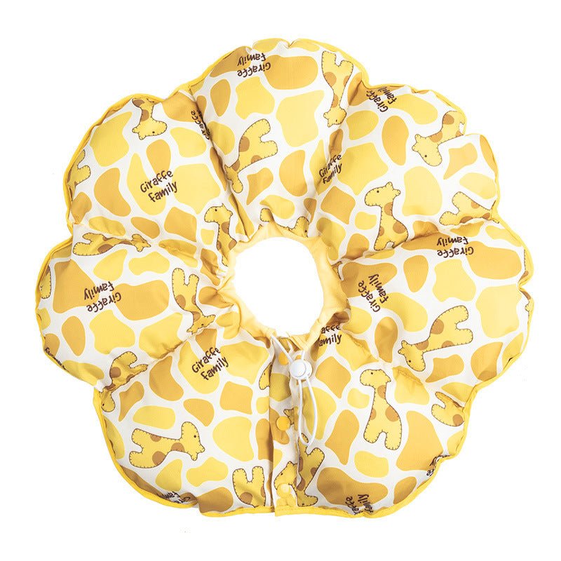 Anti-licking And Anti-scratching Cute Sun Flower Headgear Collar | Luxury Home Accessories | Heulog Glow
