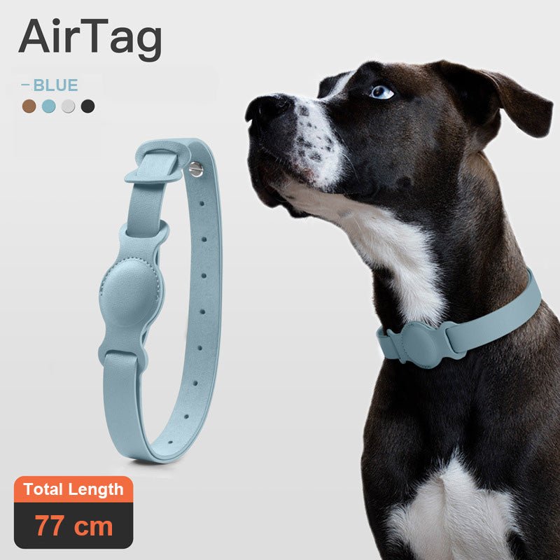 Anti-lost Device Cat And Dog Pet Collar Chain Leather Case | Luxury Home Accessories | Heulog Glow