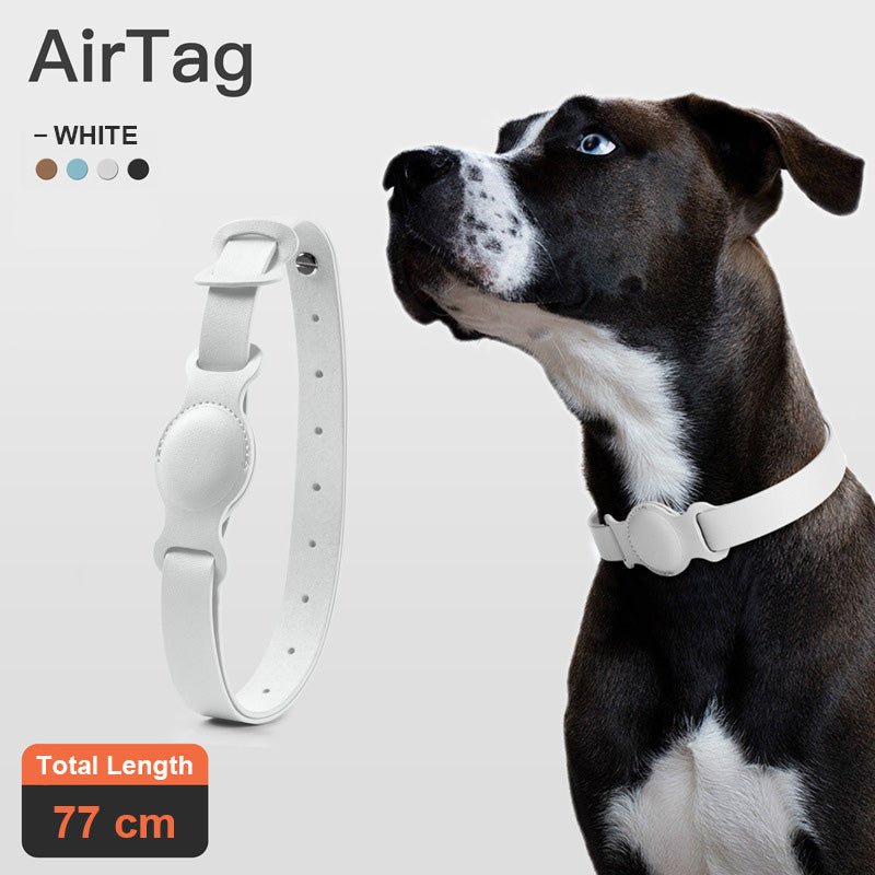 Anti-lost Device Cat And Dog Pet Collar Chain Leather Case | Luxury Home Accessories | Heulog Glow