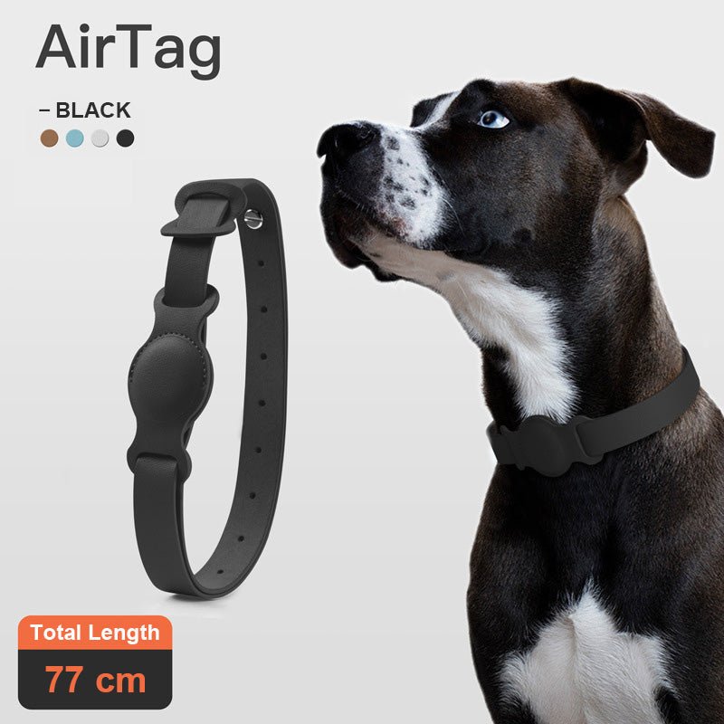 Anti-lost Device Cat And Dog Pet Collar Chain Leather Case | Luxury Home Accessories | Heulog Glow