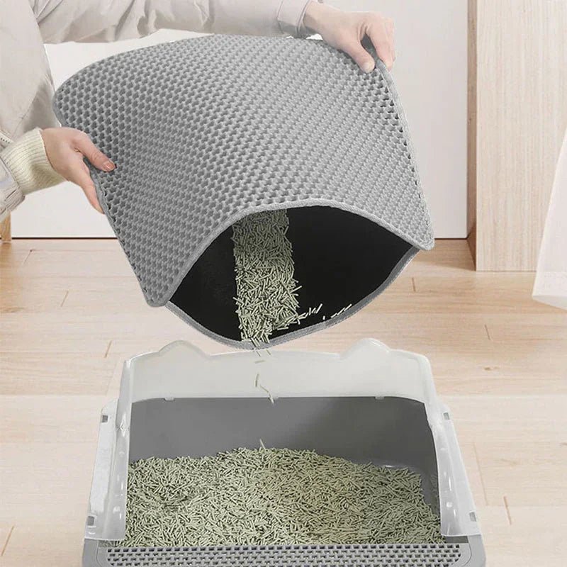 Anti-Tracking Cat Litter Mat | Luxury Home Accessories | Heulog Glow