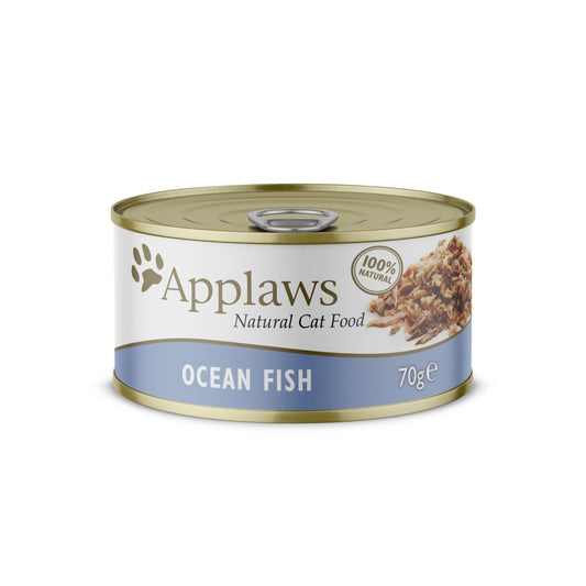 Applaws Cat Ocean Fish Tins 24x70g | Luxury Home Accessories | Heulog Glow