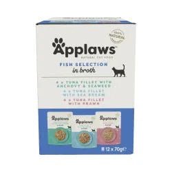 Applaws Cat Pouch Fish 12 pack, 70g | Luxury Home Accessories | Heulog Glow