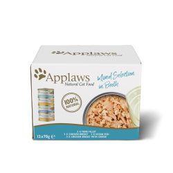 Applaws Cat Pouch Fish Selection in Jelly Multipack | Luxury Home Accessories | Heulog Glow
