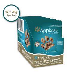 Applaws Cat Pouch Tuna with Whole Anchovy 12pk, 70g | Luxury Home Accessories | Heulog Glow
