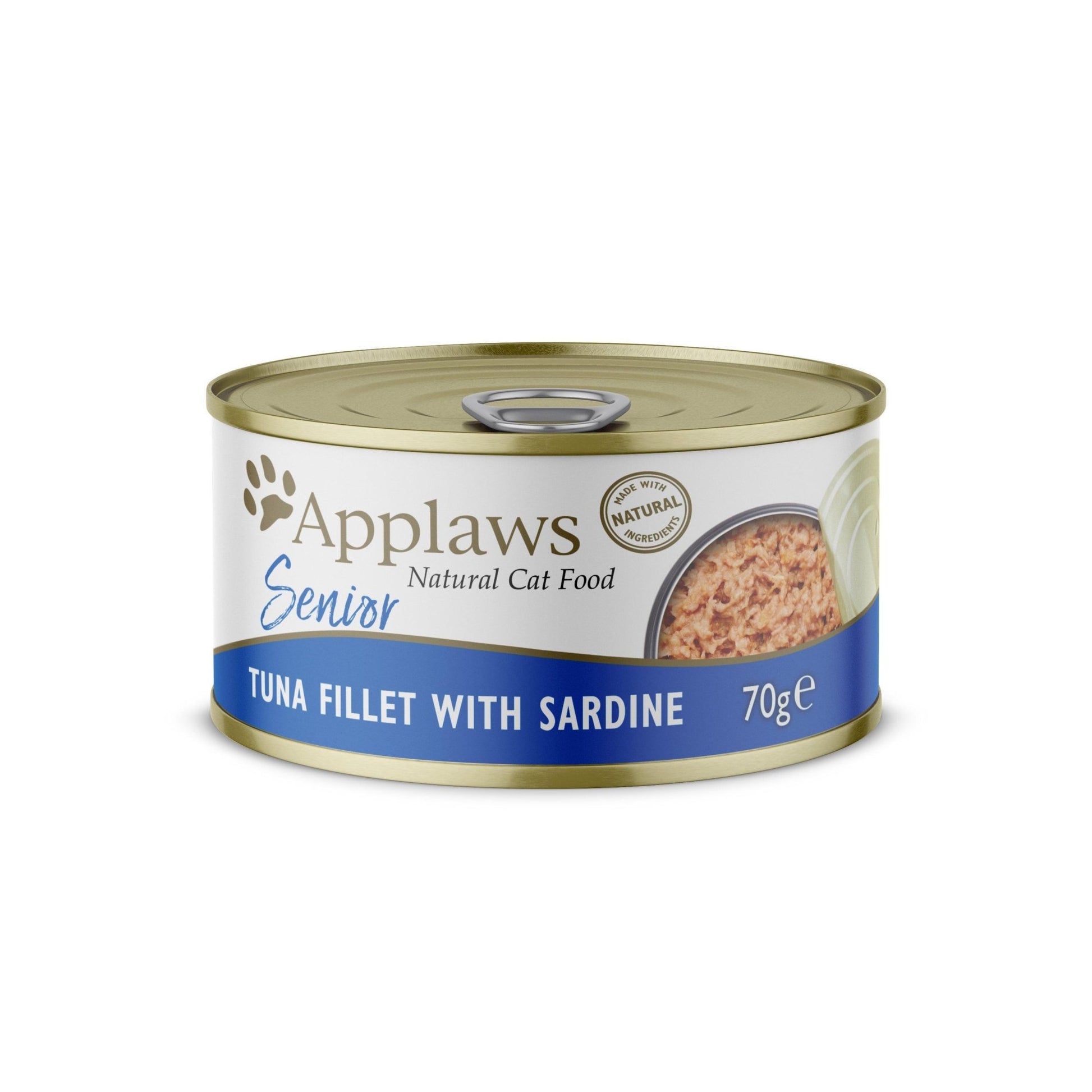Applaws Cat Senior Tuna&Sard Tins 24x70g | Luxury Home Accessories | Heulog Glow