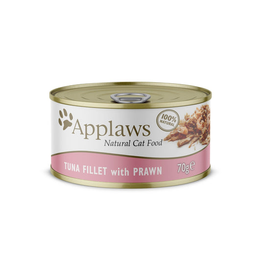 Applaws Cat Tuna & Prawn Tins 24x70g | Luxury Home Accessories | Heulog Glow