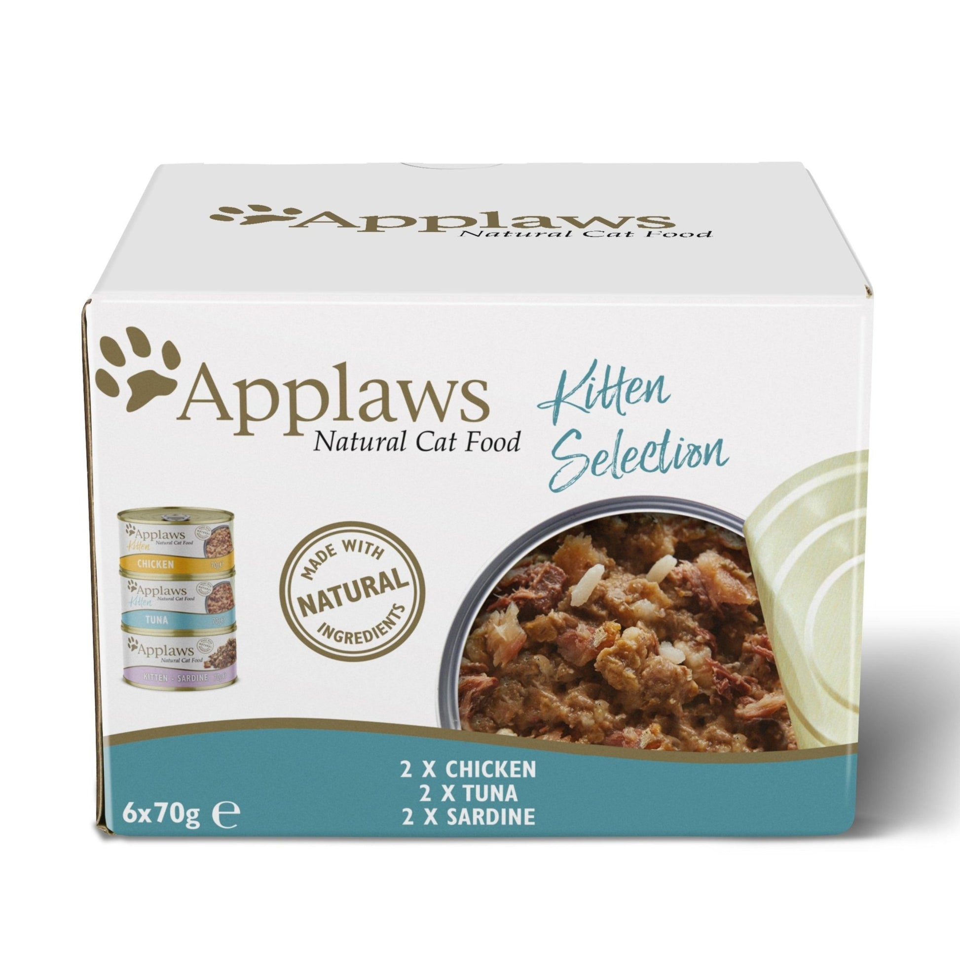 Applaws Kitten Multipack Tins 4x6x70g | Luxury Home Accessories | Heulog Glow