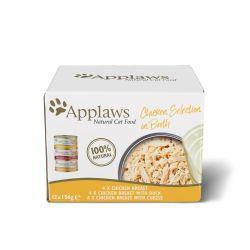 Applaws Natural Wet Cat Food Chicken Selection in Broth 12pk, 156g | Luxury Home Accessories | Heulog Glow
