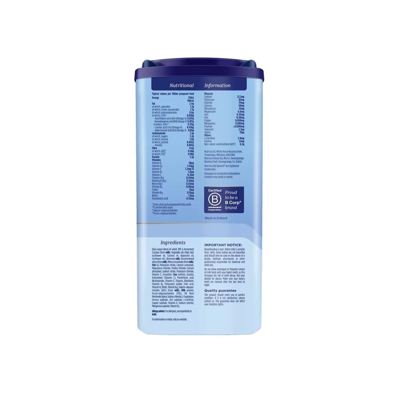 Aptamil 1 First Infant Milk Formula from Birth 800g | Luxury Home Accessories | Heulog Glow