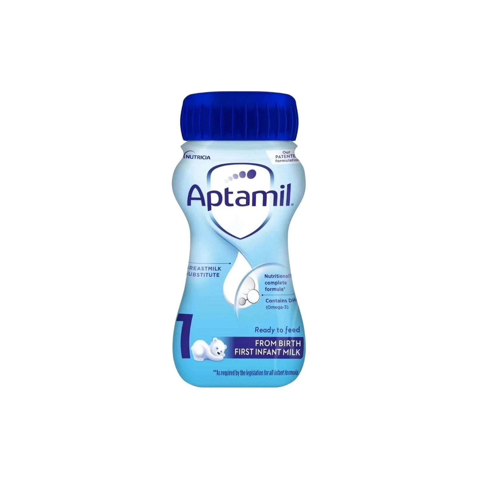 Aptamil 1 First Infant Ready to Feed Liquid Milk from Birth 200ml | Luxury Home Accessories | Heulog Glow