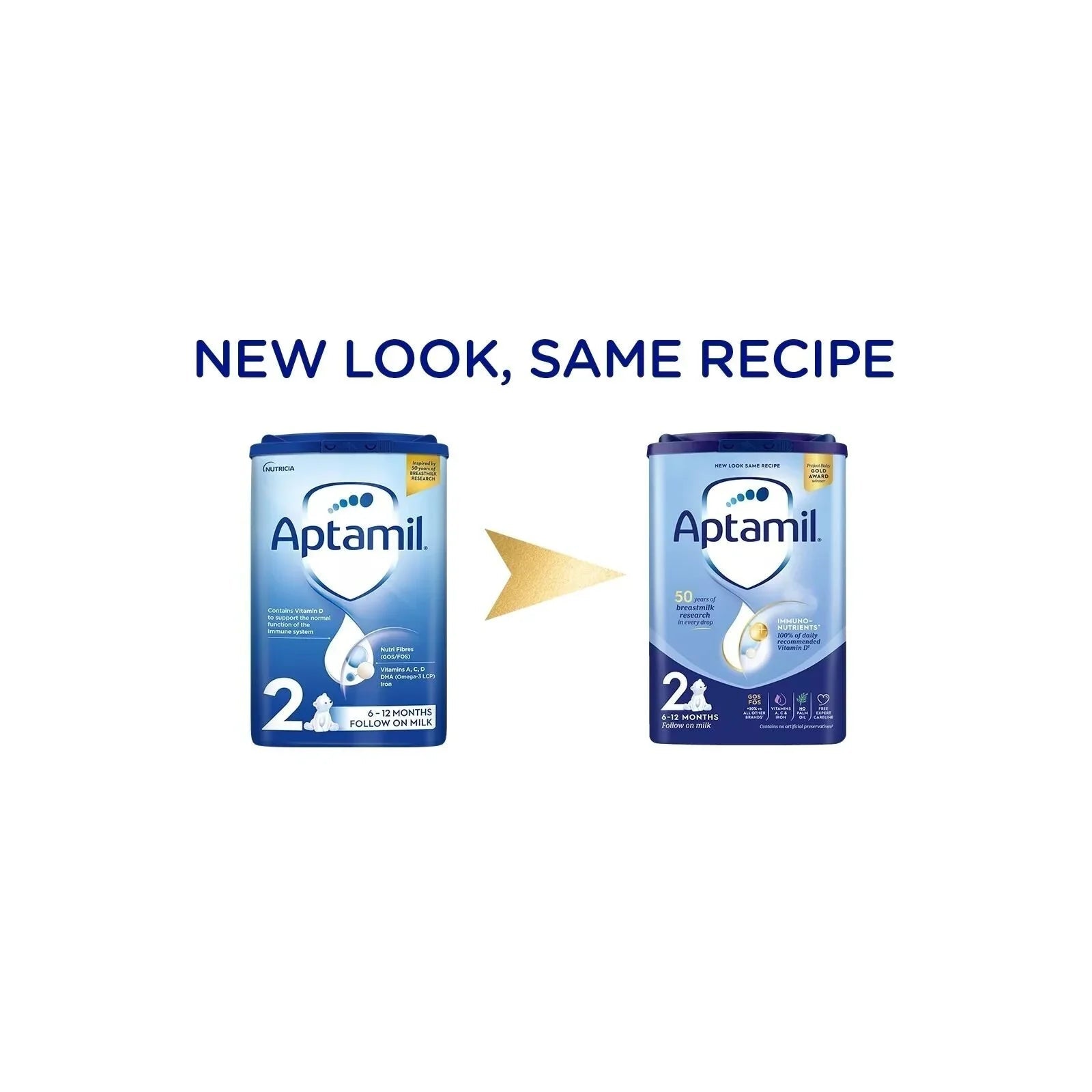 Aptamil 2 Follow On Milk Formula 6-12 months 800g | Luxury Home Accessories | Heulog Glow