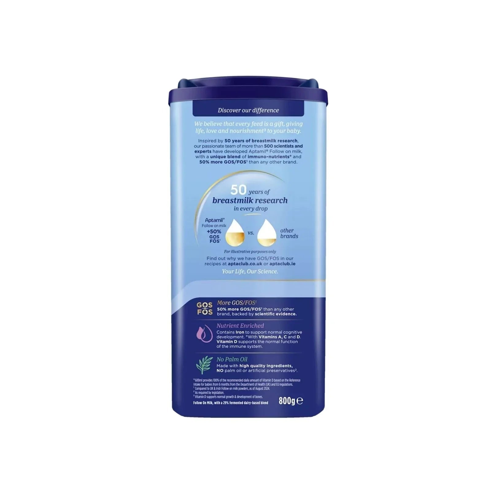 Aptamil 2 Follow On Milk Formula 6-12 months 800g | Luxury Home Accessories | Heulog Glow