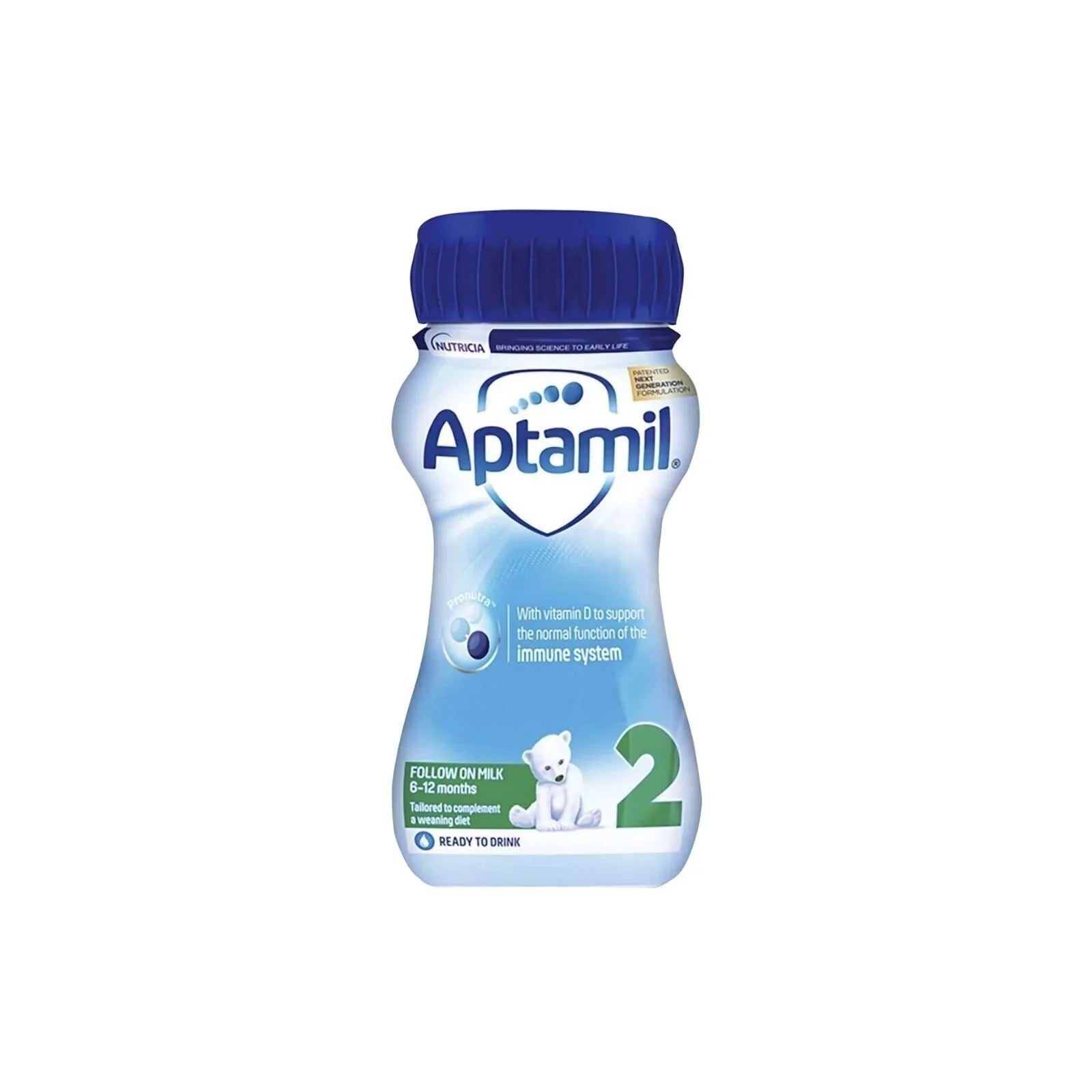 Aptamil 2 Follow On Ready to Drink Liquid Milk 6-12 months 200ml | Luxury Home Accessories | Heulog Glow
