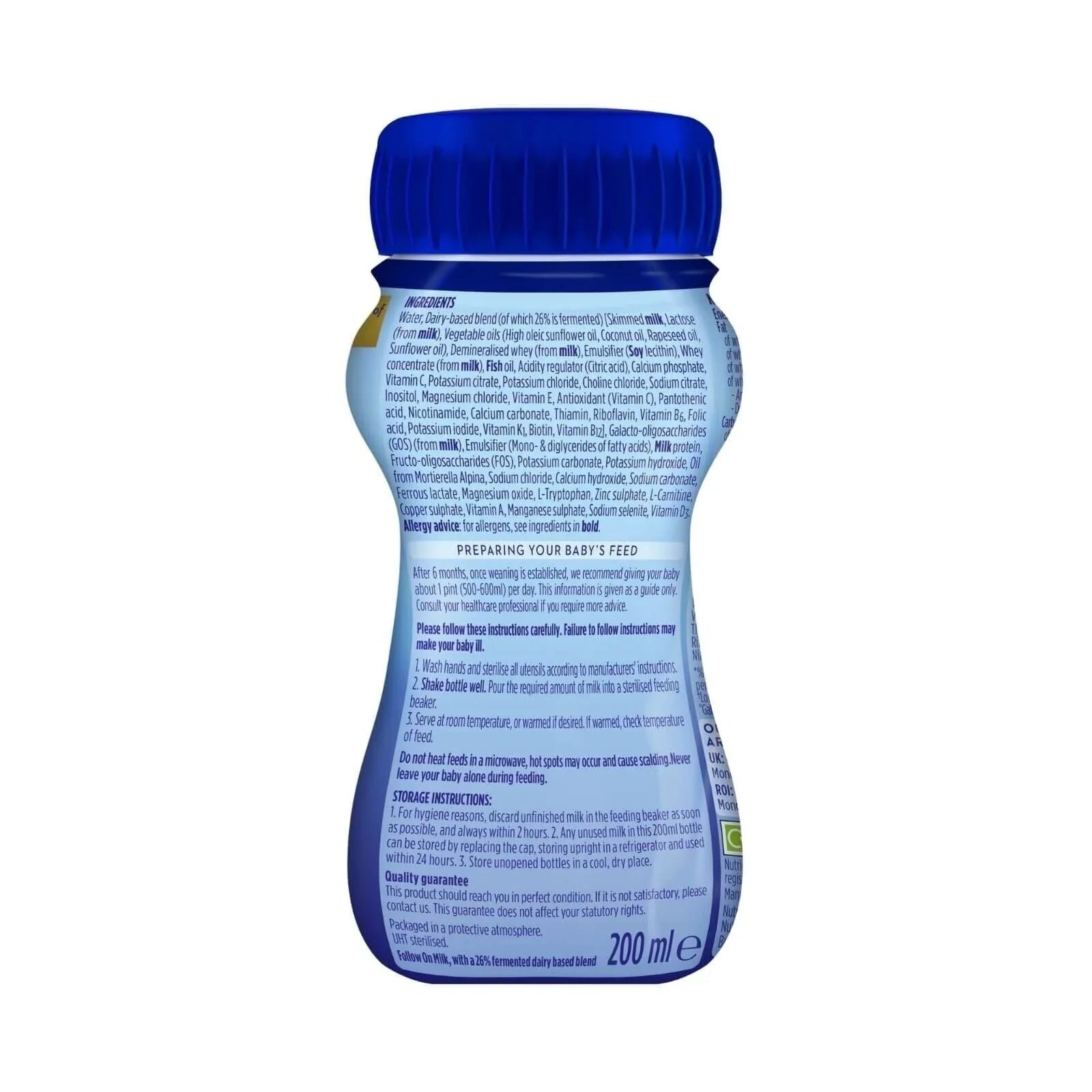 Aptamil 2 Follow On Ready to Drink Liquid Milk 6-12 months 200ml | Luxury Home Accessories | Heulog Glow