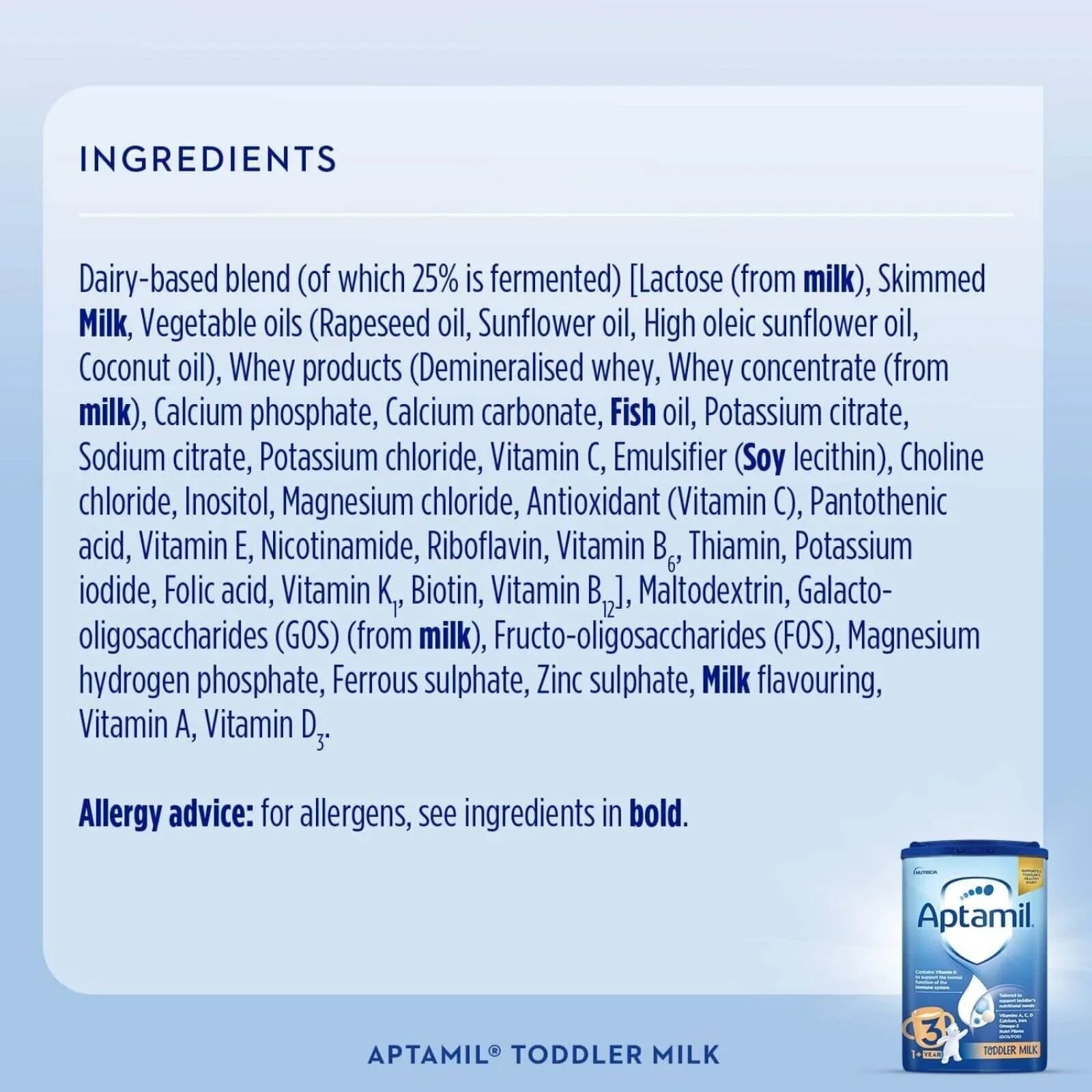Aptamil 3 Growing Up Milk Formula 1-2 years 800g | Luxury Home Accessories | Heulog Glow