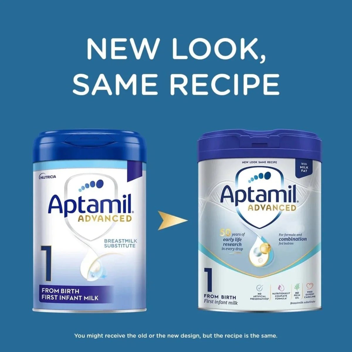 Aptamil Advanced 1 First Infant Milk from Birth 800g | Luxury Home Accessories | Heulog Glow
