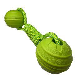 Aqua Dog 2 Ball Tug Green | Luxury Home Accessories | Heulog Glow