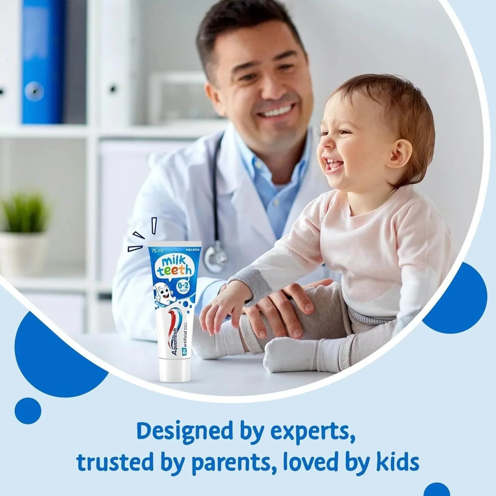 Aquafresh Milk Teeth Toothpaste 0-2 years 50ml | Luxury Home Accessories | Heulog Glow