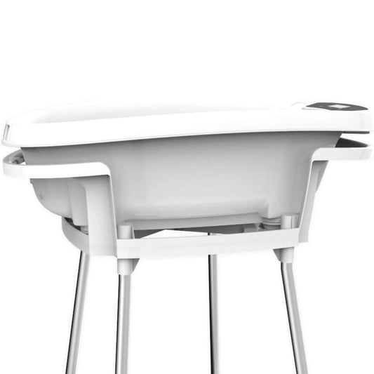 AquaScale V3 Digital Baby Bath Stand - Silver | Luxury Home Accessories | Heulog Glow