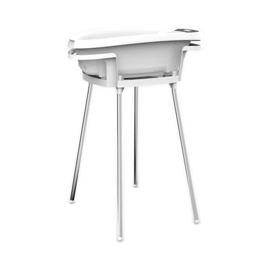 AquaScale V3 Digital Baby Bath Stand - Silver | Luxury Home Accessories | Heulog Glow