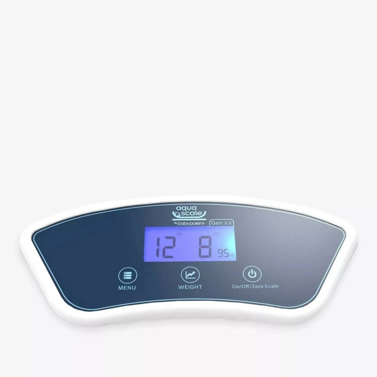 AquaScale V3 Digital Baby Bath - White | Luxury Home Accessories | Heulog Glow