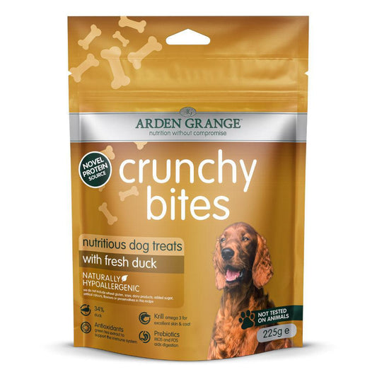 Arden Grange Dog Crunchy Bites Duck | Luxury Home Accessories | Heulog Glow