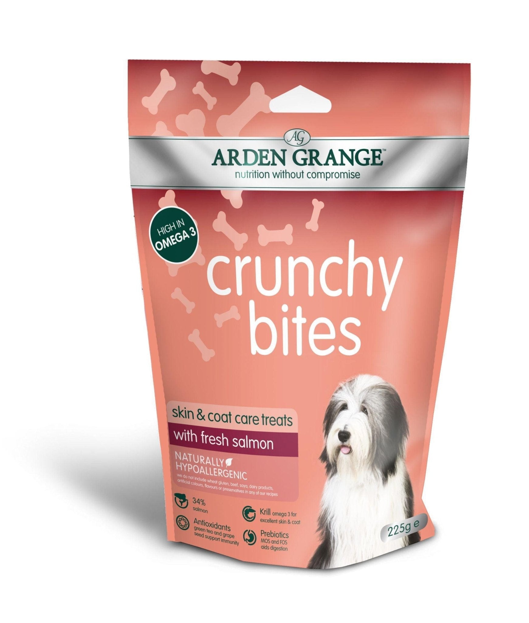 Arden Grange Dog Crunchy Bites Salmon | Luxury Home Accessories | Heulog Glow