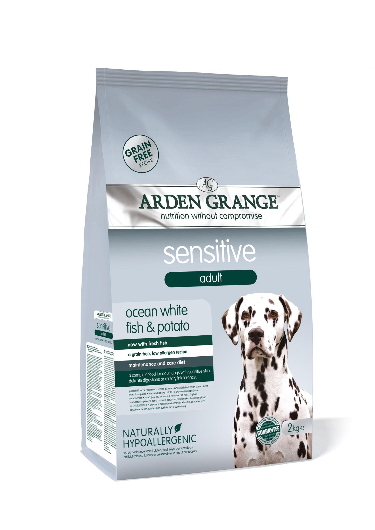 Arden Grange Dog Sensitive Adult | Luxury Home Accessories | Heulog Glow